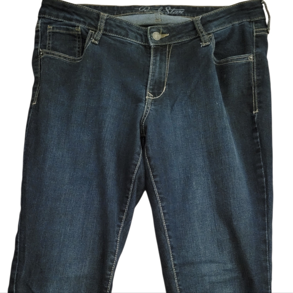 ROCKSTAR DARK WASH JEANS